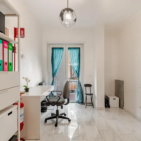 Tiburtina House - Moderno Bilocale Green, 4 Pax Апартаменты *