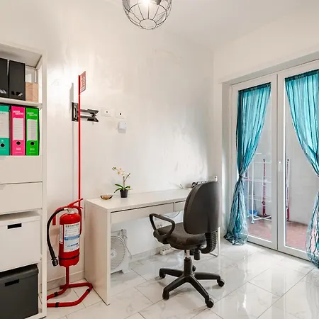 Tiburtina House - Moderno Bilocale Green, 4 Pax Апартаменты